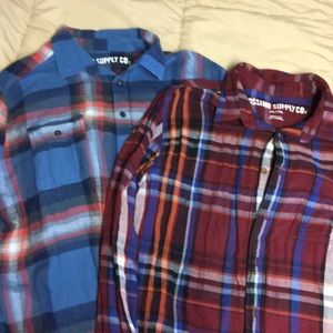 Brand new flannels